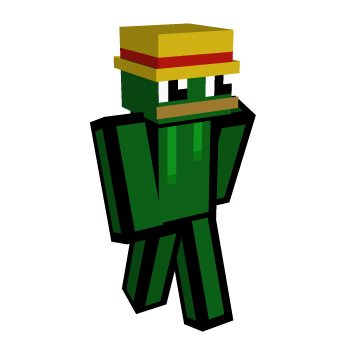 Frog Pepe Minecraft Skin