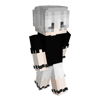 Boy Kaneki Minecraft Skin
