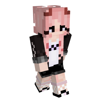 Edgy Aesthetic Minecraft Skin