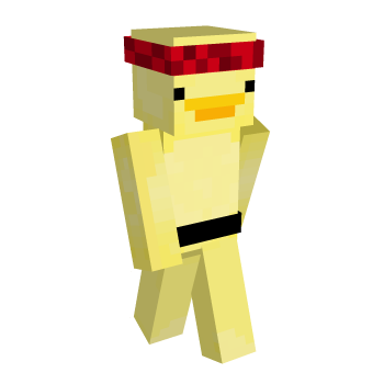 Duck Headband Minecraft Skin