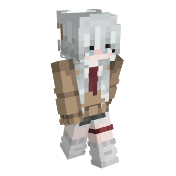 School Blue Eyes Minecraft Skin
