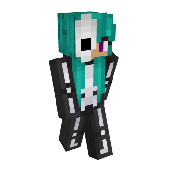 Aqua Poc Minecraft Skin