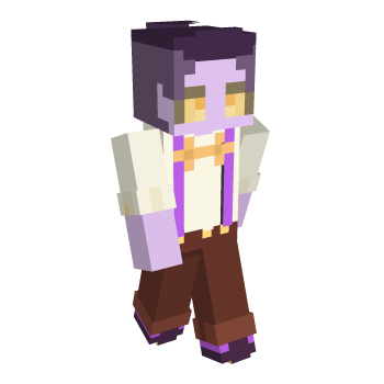 Hipster Undead Minecraft Skin