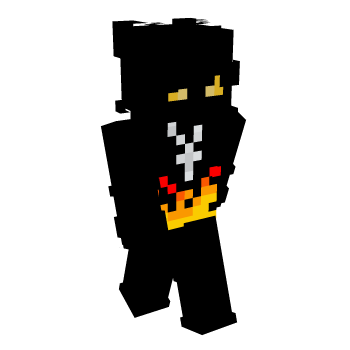 Fire Yellow Minecraft Skin