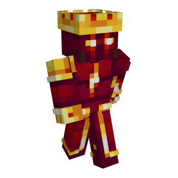 Red Shiny Minecraft Skin