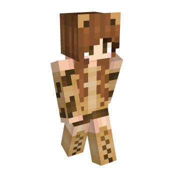 Cheetah Girl Kitty Girl Minecraft Skin