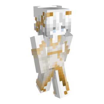 Women White Minecraft Skin