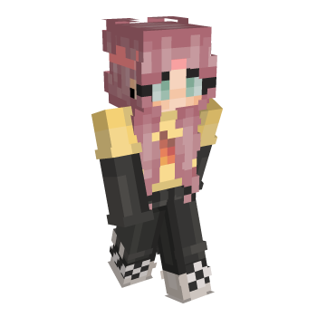 Pink Sapnap Minecraft Skin