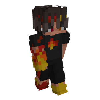 Flame Minecraft Skin