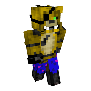 Fnaf Fangames Eyepatch Minecraft Skin