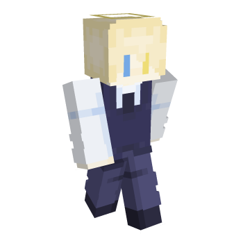 Blue suit Angle Minecraft Skin