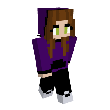 Hoodie Purple Minecraft Skin