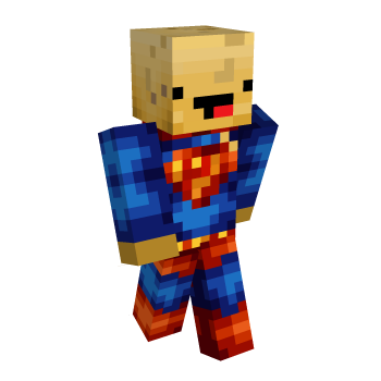 Superman Minecraft Skin