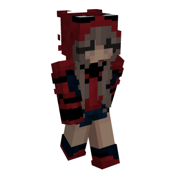 Egirl Spiderman Minecraft Skin