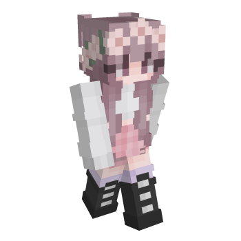 Flower Crown Minecraft Skin