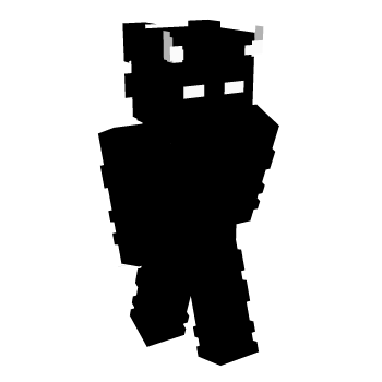 Dark Black Minecraft Skin