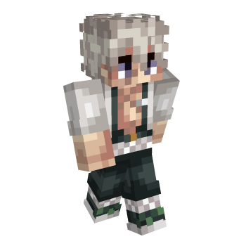 Demon Slayer Minecraft Skin