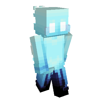 Ghost Blushing Creature Minecraft Skin