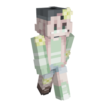 Sweater Green Minecraft Skin