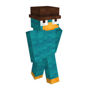 Blue Perry Minecraft Skin