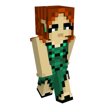 Druid Elven Minecraft Skin