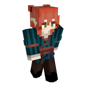 Redhead Girl Minecraft Skin