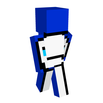 Dream Blue Minecraft Skin