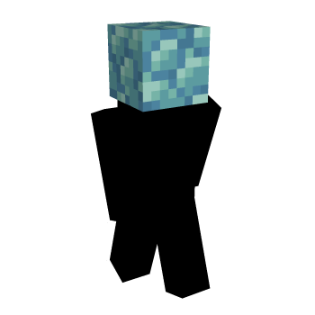 Ocean Vanilla Block Minecraft Skin