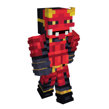 Demon Mask Minecraft Skin
