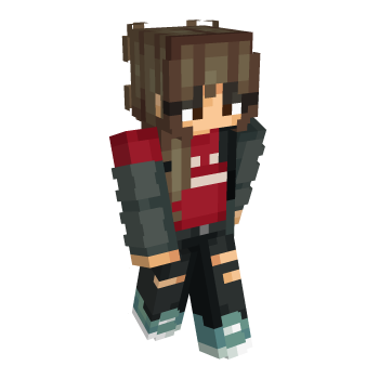 Red Backpack Minecraft Skin