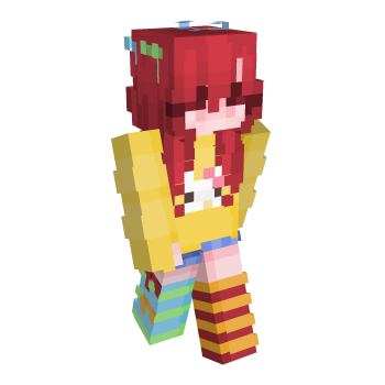 Cute Red Hair Minecraft Skin