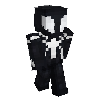 Venom Symbiote Minecraft Skin