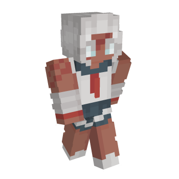 Red Skirt Minecraft Skin