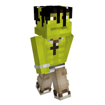Chain Shrek Minecraft Skin