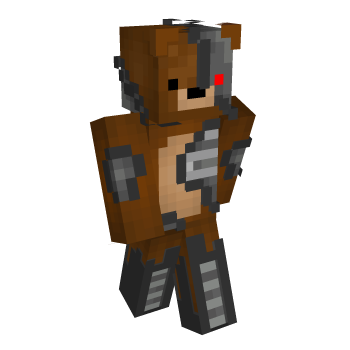 Bear Robot Minecraft Skin