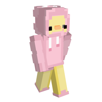 Red Pink Minecraft Skin