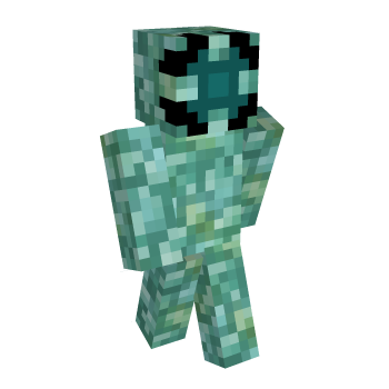 Prismarine Stone Minecraft Skin