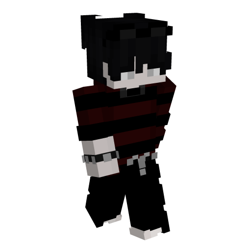 Red Black Minecraft Skin - Laby