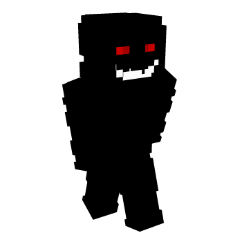 Black Horror Minecraft Skin
