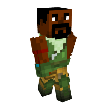 Slim Fortnite Minecraft Skin