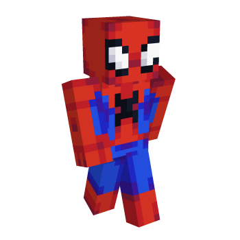 Spiderman Minecraft Skin