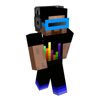 Steve Headphones Minecraft Skin