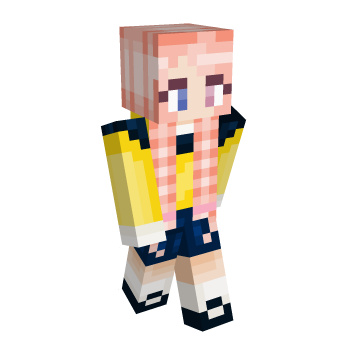 Schoolgirl Braids Minecraft Skin