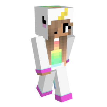 Unicorn Girl Minecraft Skin
