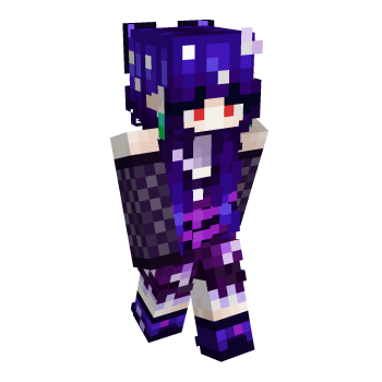 Vampire Girl Victorian Minecraft Skin