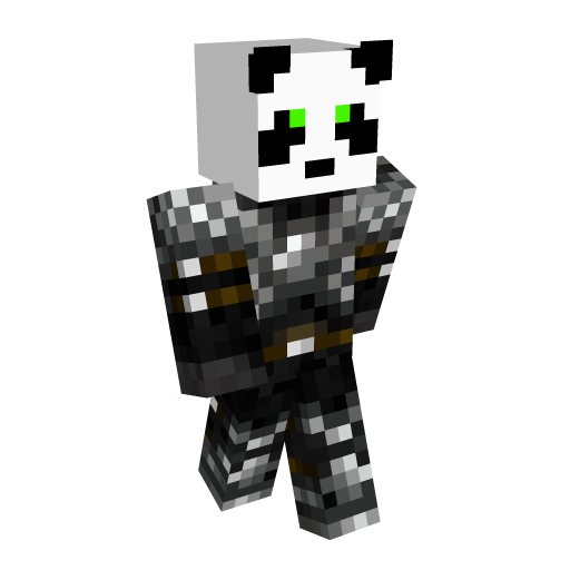 Knight Panda Minecraft Skin | Laby