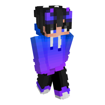 Galaxy Black Minecraft Skin