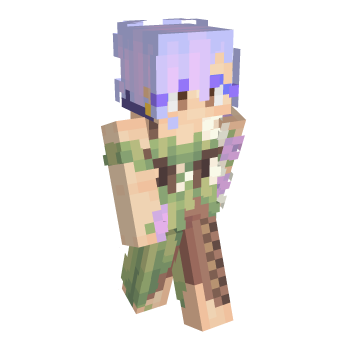 Lavender Purple Minecraft Skin