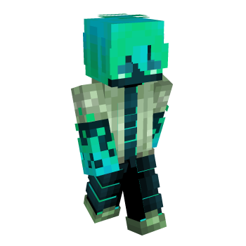 Hair Glow Minecraft Skin