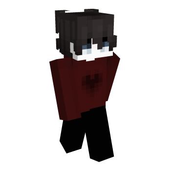 Boy Heart Minecraft Skin